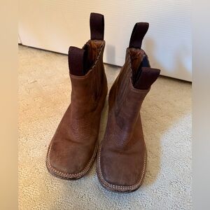 Cerrito Brown Leather Cowboy Boots